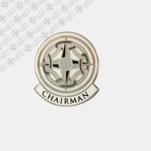 Chairman Pin Badge
