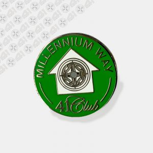 41 Club Millennium Way Pin Badge