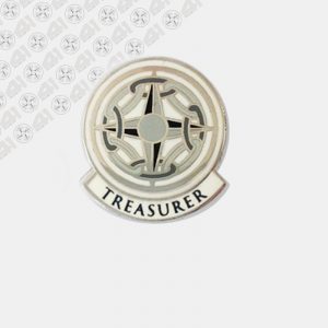 Treasurer Pin Badge