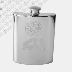 41 Club 6oz Kidney Flask
