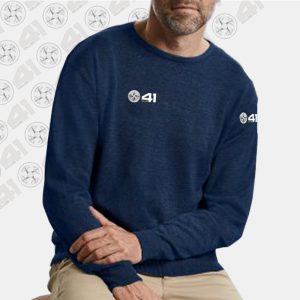 41 Club Cotton & Acrylic Crew Neck Sweater
