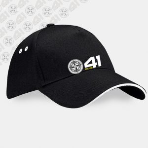 41 Club  BLACK/WHITE Contrast Baseball Cap